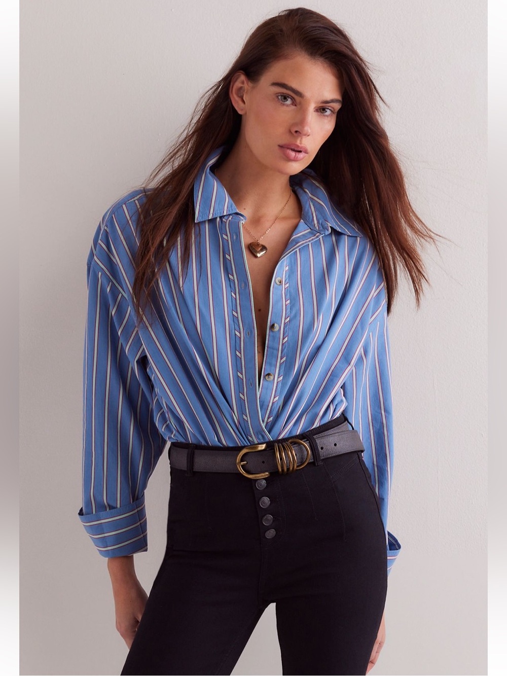 Free People Varsity Vibes Shirt - Picture 5 of 13